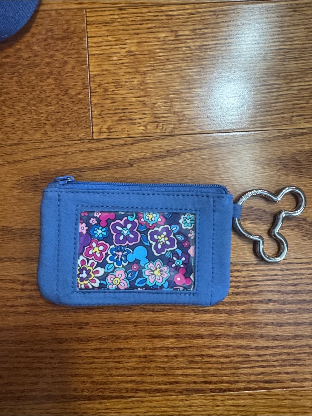 Vera Bradley Disney Floral Paisley Backpack Matching Ears Headband & Card Holder - Picture 13 of 15